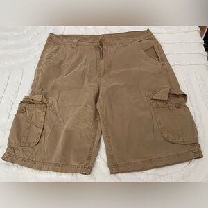 Denim House Men's Tan Cargo Shorts Size 40